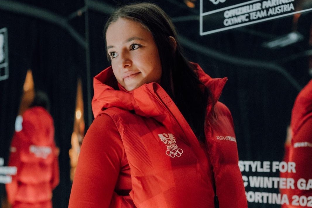 OEOC - Einkleidung Mailand Cortina 2026: Katharina Huber, 27.01.2026, Vienna, Austria. (Photo: Michael Meindl)