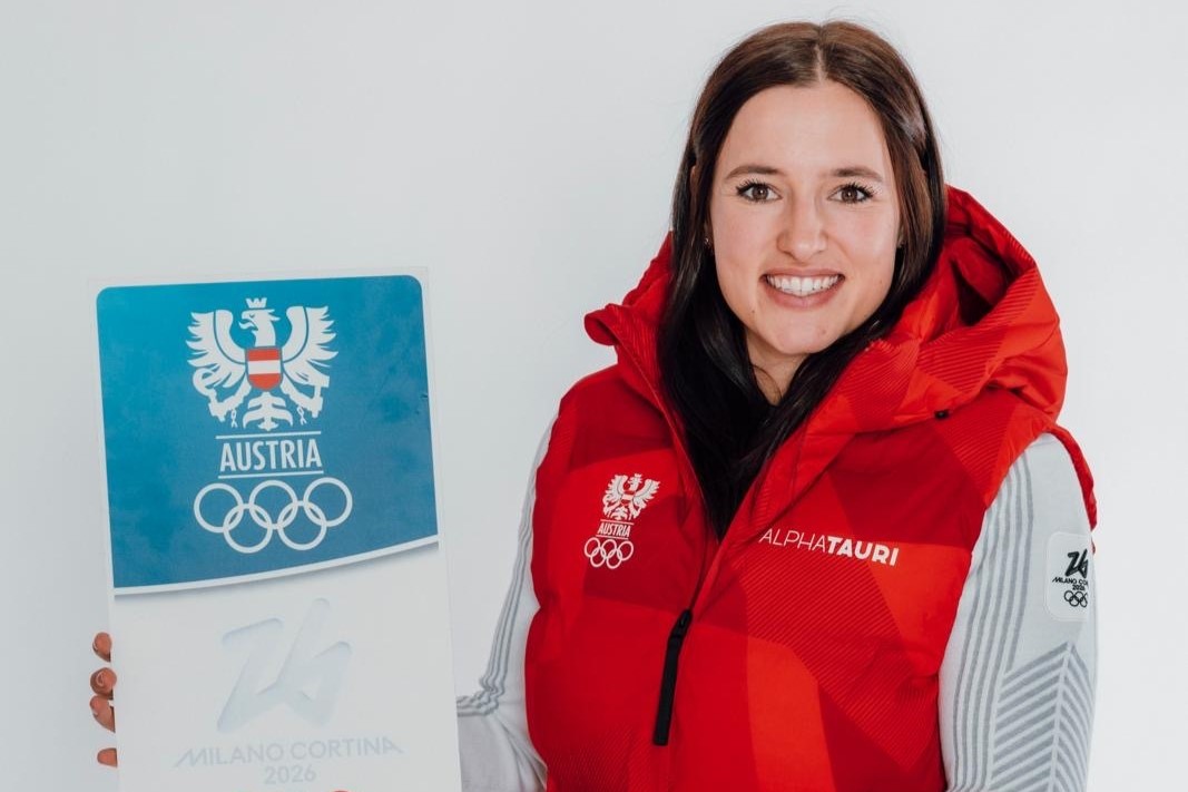 OEOC - Einkleidung Mailand Cortina 2026: Katharina Huber, 27.01.2026, Vienna, Austria. (Photo: Michael Meindl)