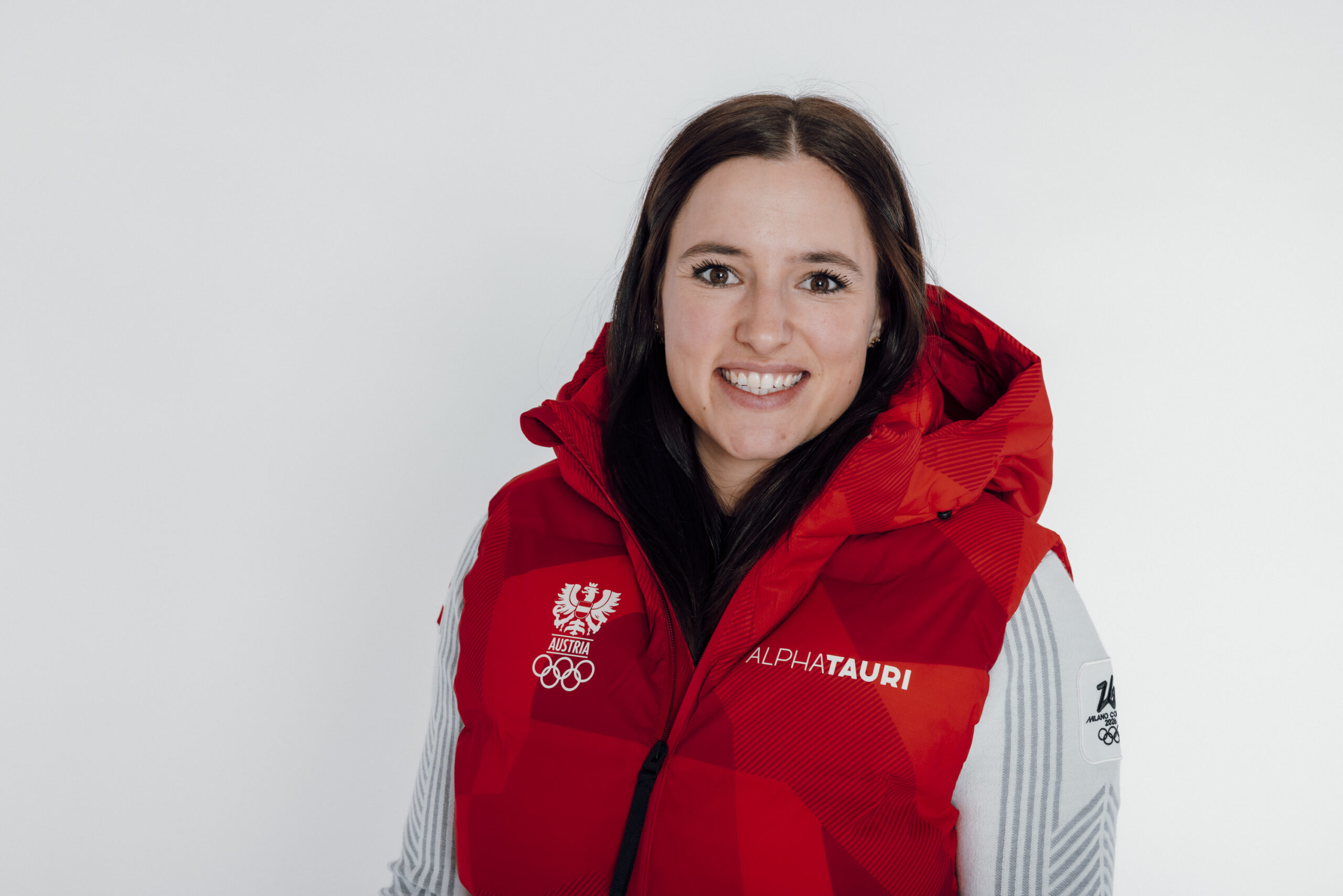 OEOC - Einkleidung Mailand Cortina 2026: Katharina Huber, 27.01.2026, Vienna, Austria. (Photo: Michael Meindl)